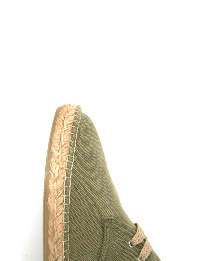 Espadrille pour Homme Mode Sneakers Sport – Vert Olive (M61) – Kaymall