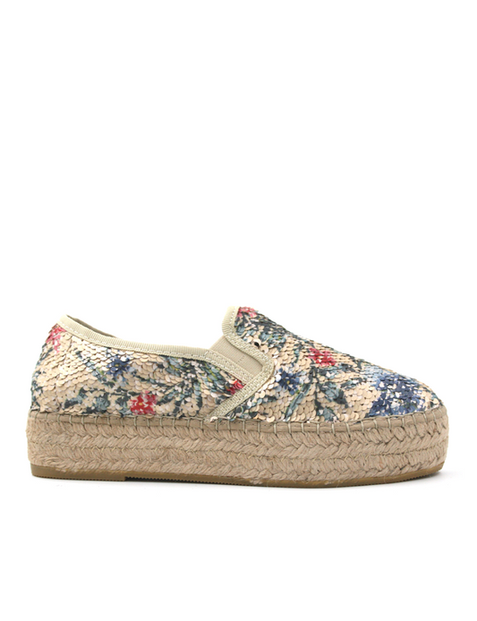 Espadrilles Women-Espadrilles Psychedelic Floral by Ethical & Sustainable Fashion Brand Mamahuhu